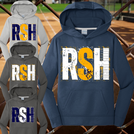 RSHLL Roscommon St. Helen LL - Splatter Performance Hoodie (Youth & Adult)