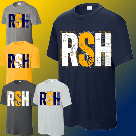 RSHLL Roscommon St. Helen Little League - Splatter Performance Tee (Youth & Adult)