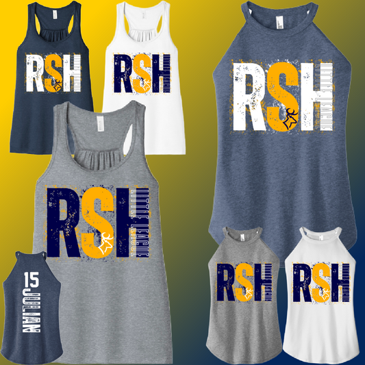 RSHLL Roscommon St. Helen Little League - Splatter Women's Tank