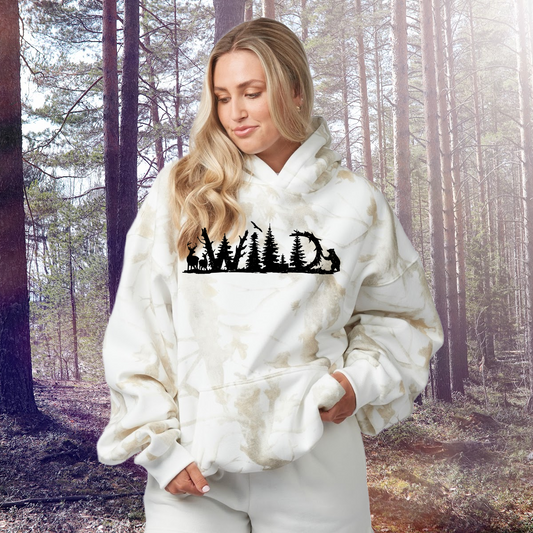 Wild - White Oak Camo Hoodie (Adult)