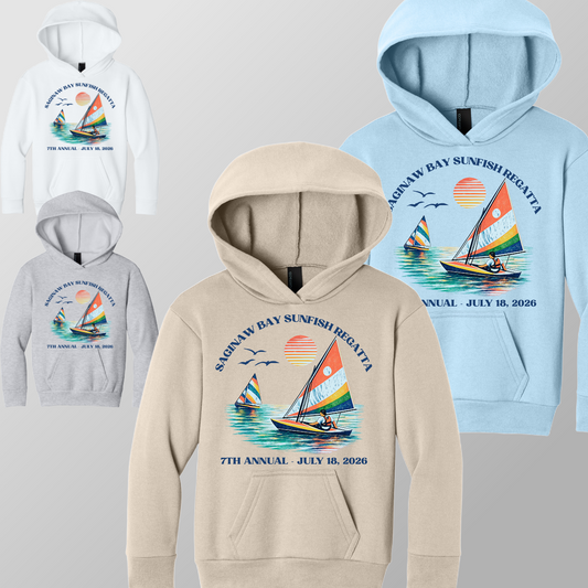 Saginaw Bay Sunfish Regatta - Basic Hoodie (Youth & Adult)