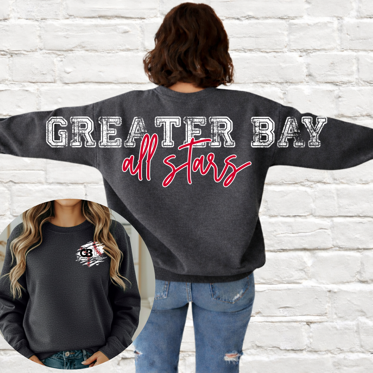 GBLL 2026 Allstars Stars Back Design - Basic Sweatshirt (Youth & Adult)