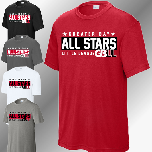 GBLL 2026 Allstars Block Design - Performance Tee (Youth & Adult)