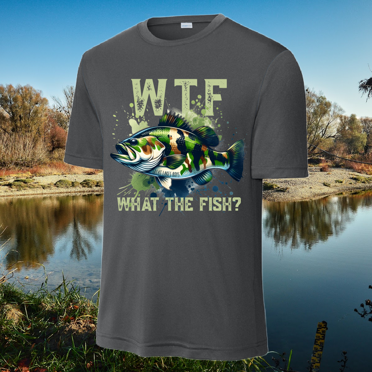 Great Lakes Boys - WTF What The Fish Performance Tee (Youth & Adult)