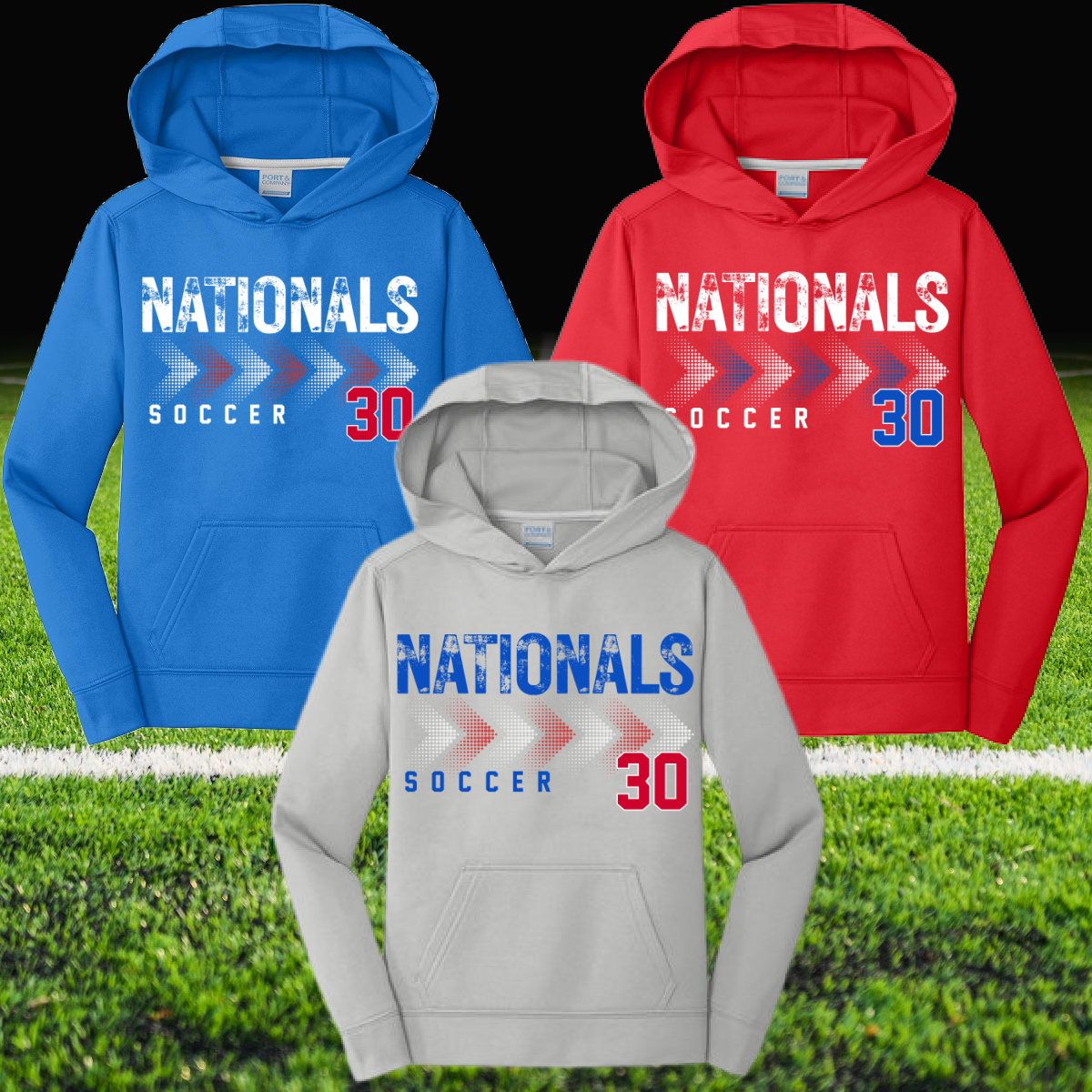 Nationals Soccer - Performance Hoodie (Youth & Adult)