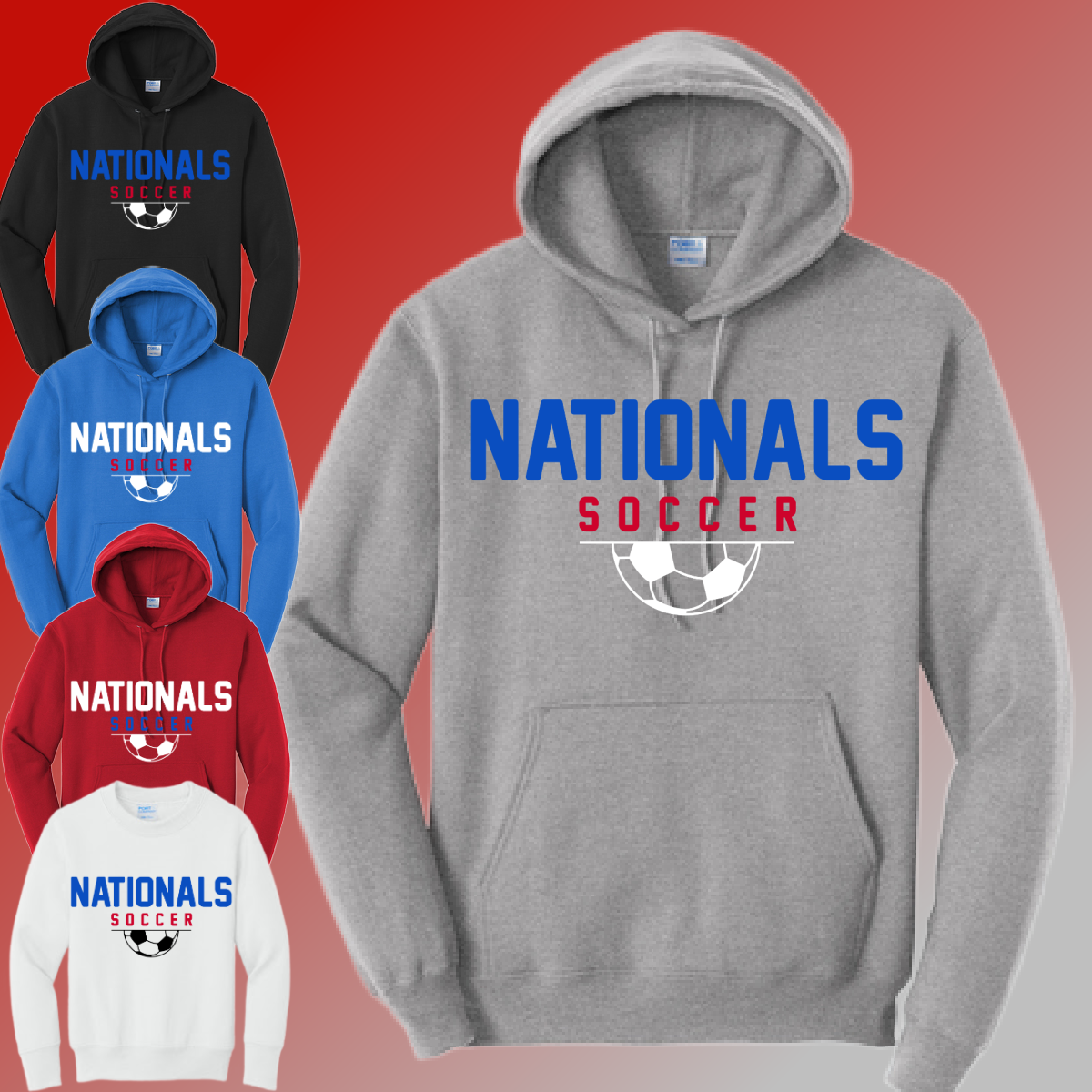 Nationals Soccer - Basic Sweatshirt (Youth & Adult)