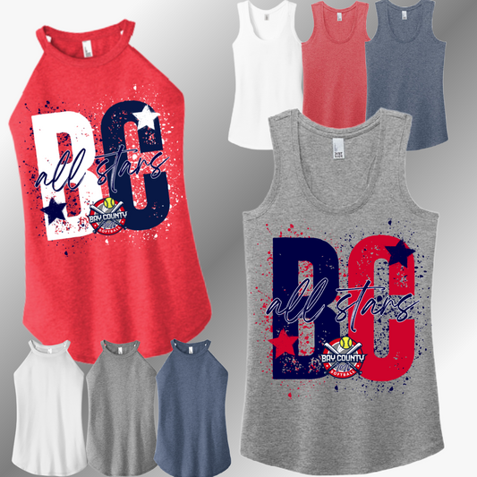 BCSLL 2026 All Stars Splatter - Tank (Women)