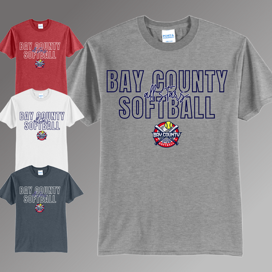 BCSLL 2026 All Stars Outline - Basic Tee (Toddler, Youth & Adult)