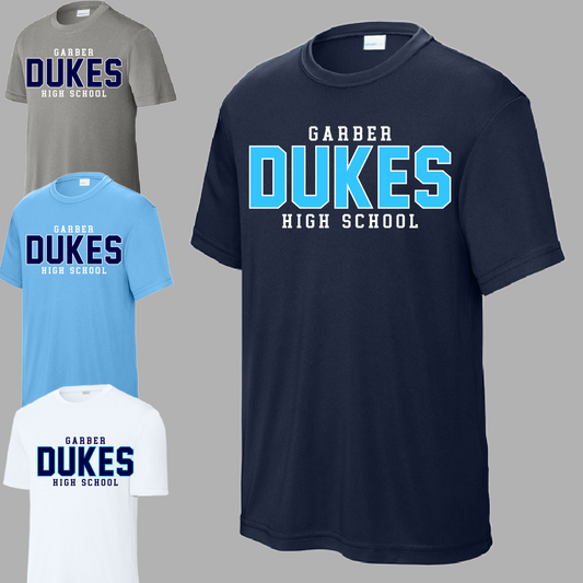 Garber Dukes - Dri Fit Tee (Youth & Adult)\