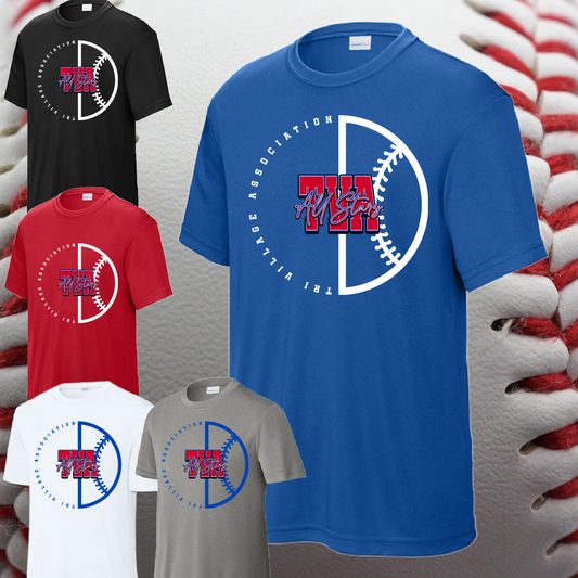 TVA 2026 Allstars Round - Performance Tee (Youth & Adult)
