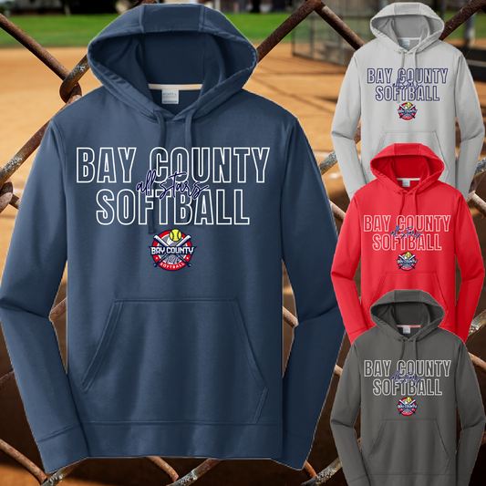 BCSLL 2026 All Stars Outline - Performance Hoodie (Youth & Adult)