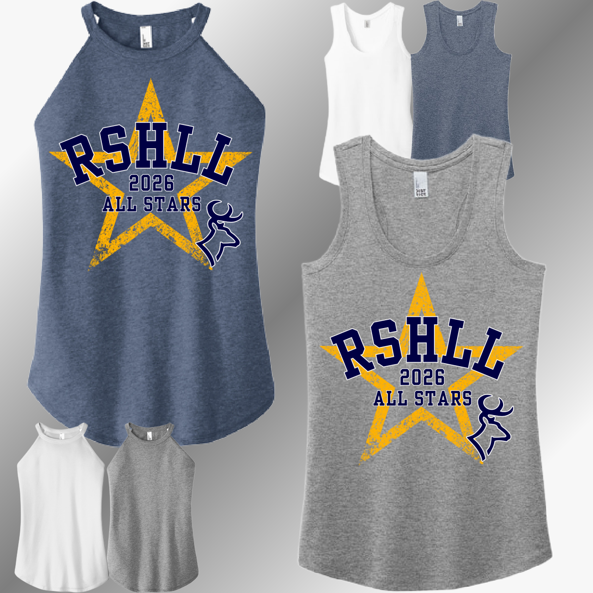RSHLL 2026 All Stars Grunge Star - Tank (Women)