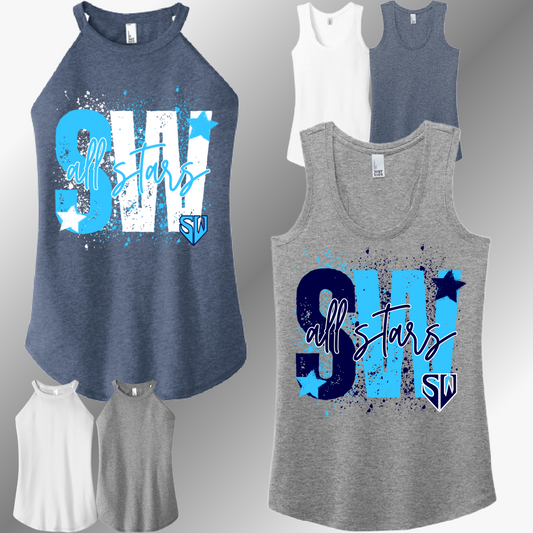 SWLL 2026 All Stars Splatter - Tank (Women)