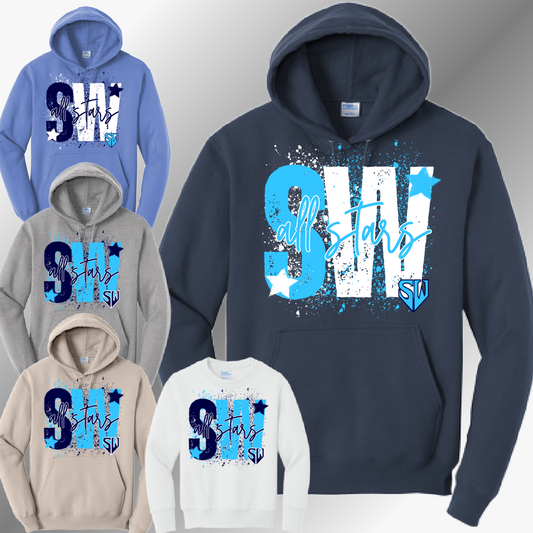 SWLL 2026 All Stars Splatter - Basic Sweatshirt (Youth & Adult)