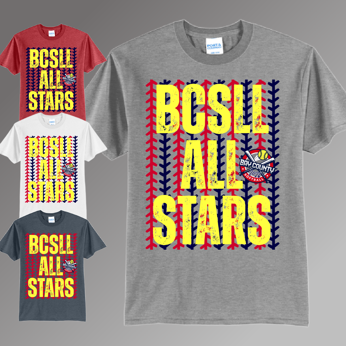 BCSLL 2026 All Stars Stitches - Basic Tee (Toddler, Youth & Adult)