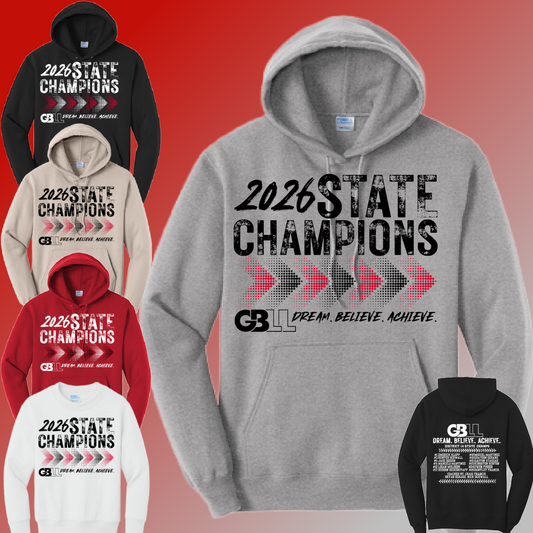 GBLL 2026 12U State Champs - Basic Sweatshirt (Youth & Adult)