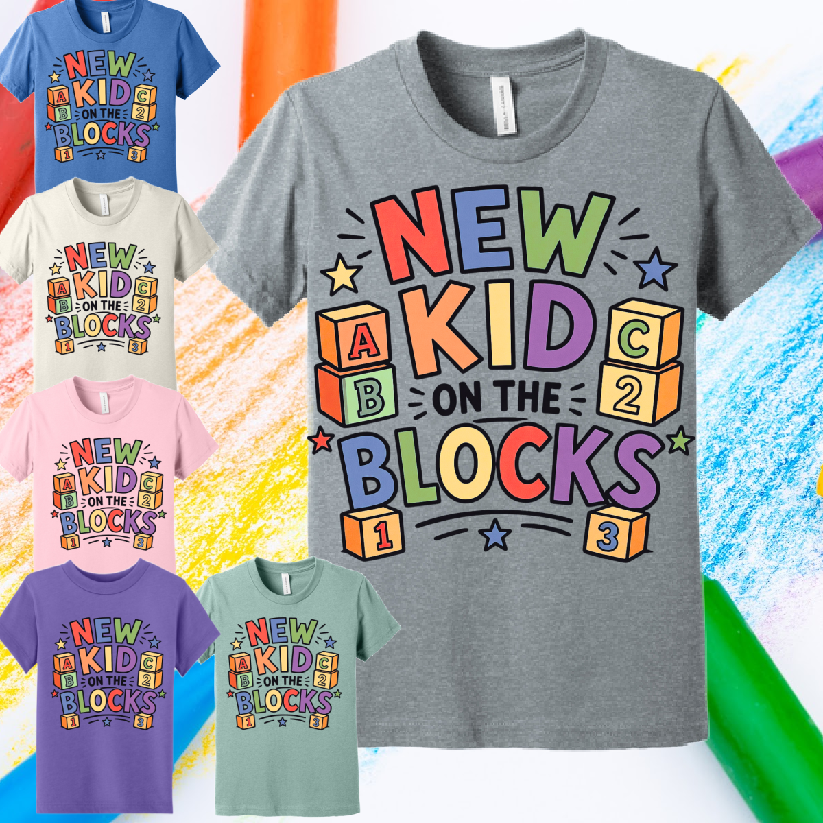New Kid On The Blocks -  Bella Tee (Toddler & Youth)