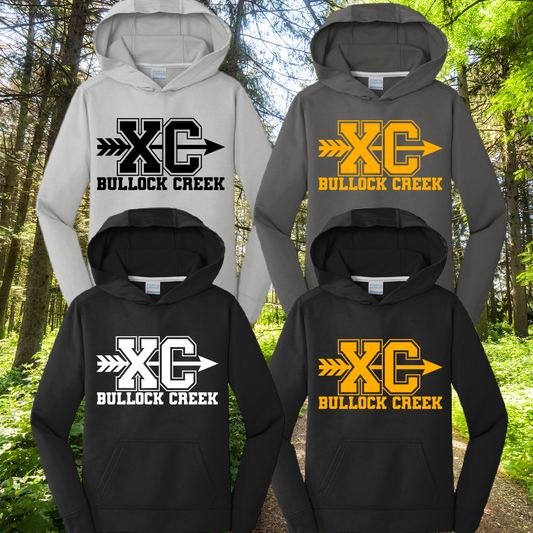 Bullock Creek Cross Country - Performance Hoodie (Youth & Adult)