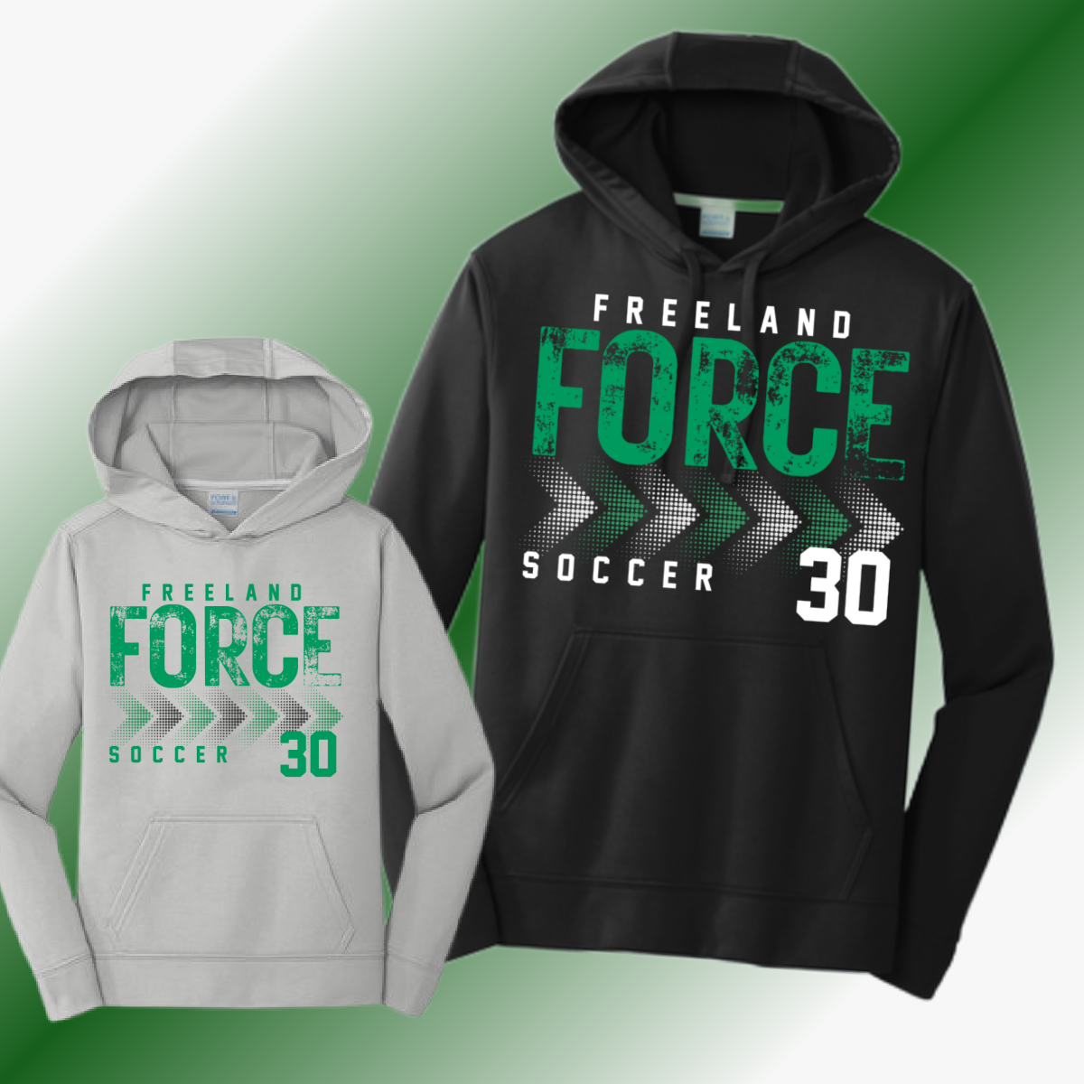 Freeland Force Soccer - Performance Hoodie (Youth & Adult)