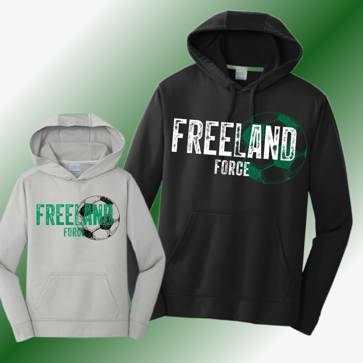 Freeland Force Soccer - Performance Hoodie (Youth & Adult)