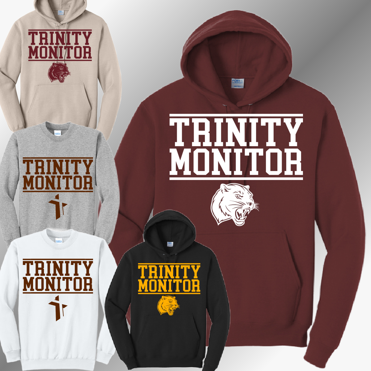 Trinity Monitor Panthers - Basic Sweatshirt (Youth & Adult)