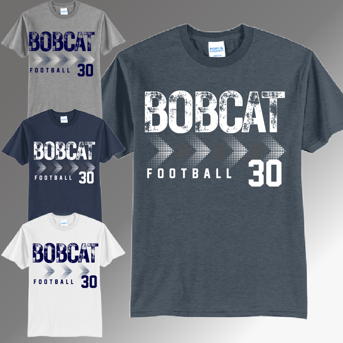 Bobcat Football - Basic Tee (Toddler, Youth & Adult)