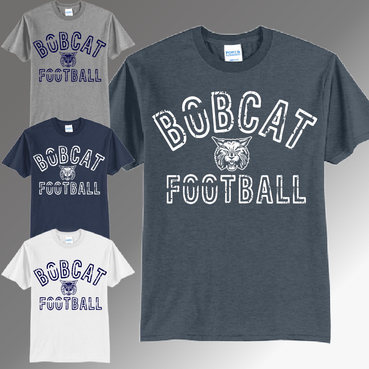 Bobcat Football - Basic Tee (Toddler, Youth & Adult)