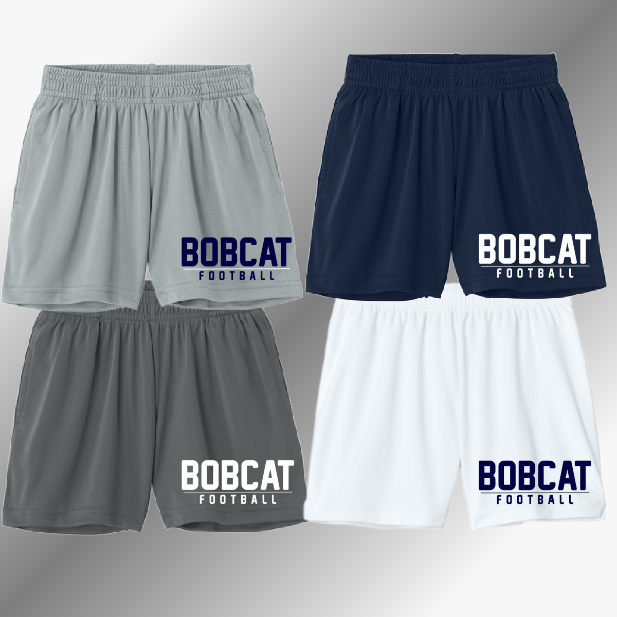 Bobcat Football - Shorts (Youth & Adult)
