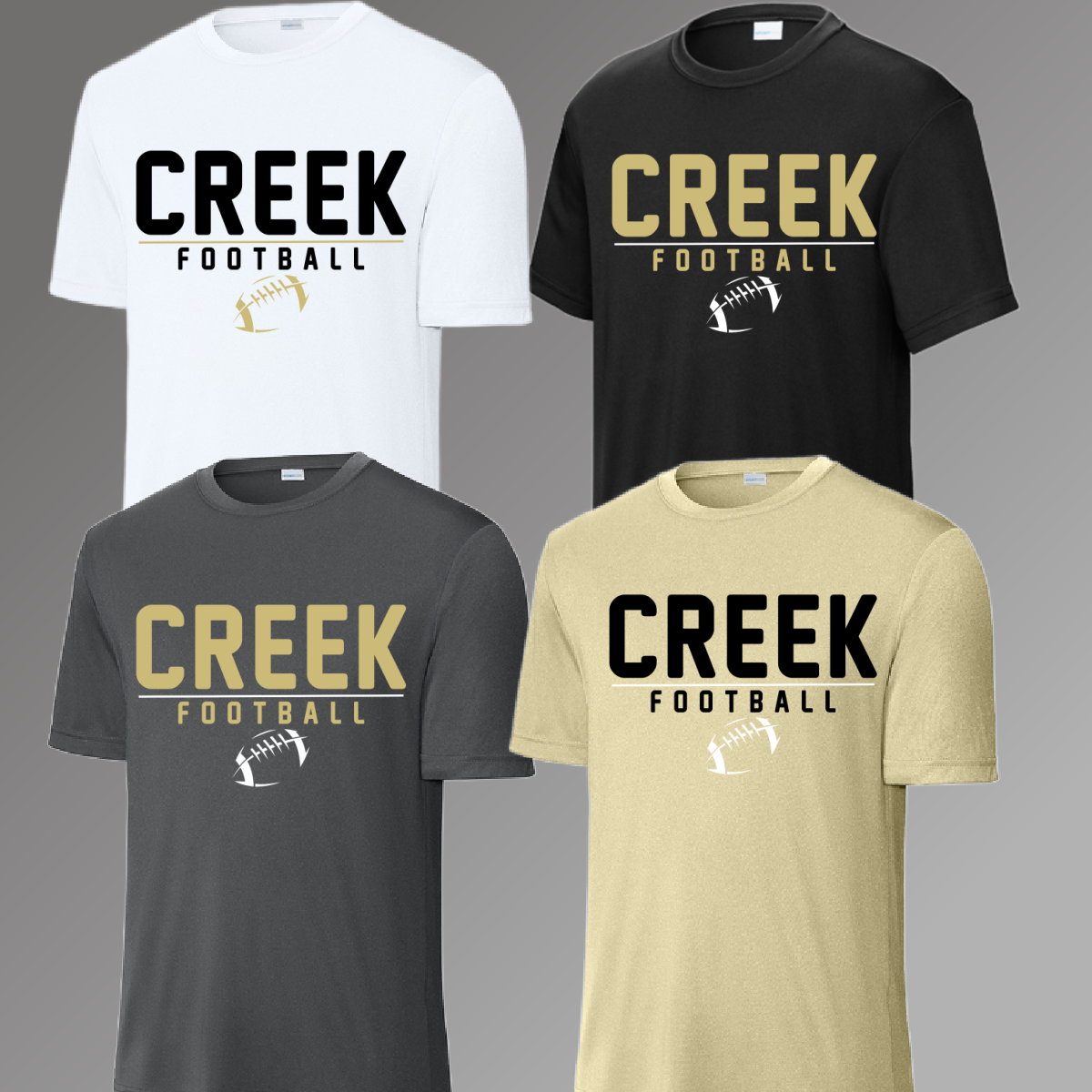 Bullock Creek - Football Dri Fit Tee (Youth & Adult)