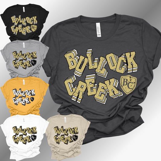 Bullock Creek - Bella Canvas Tee (Toddler, Youth, Adult)