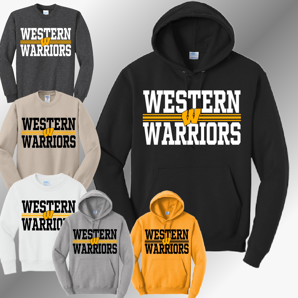 Bay City Western Warriors - Basic Sweatshirt (Youth & Adult)