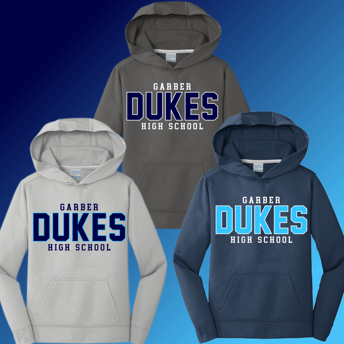 Garber Dukes - Performance Hoodie (Youth & Adult)