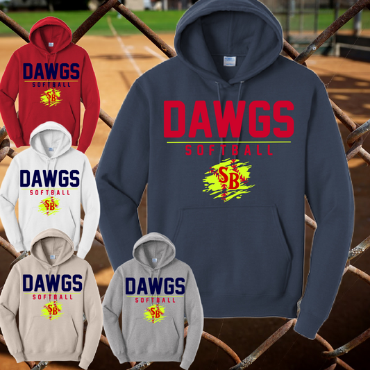 Saginaw Bay Riverdawgs SOFTBALL - Basic Sweatshirt (Youth & Adult)