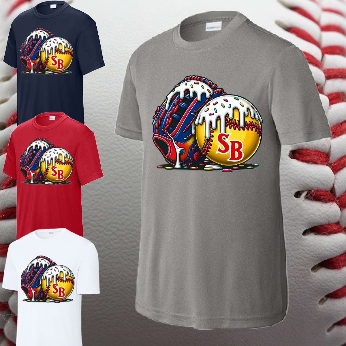 Saginaw Bay Riverdawgs SOFTBALL - Dri Fit Tee (Youth & Adult)