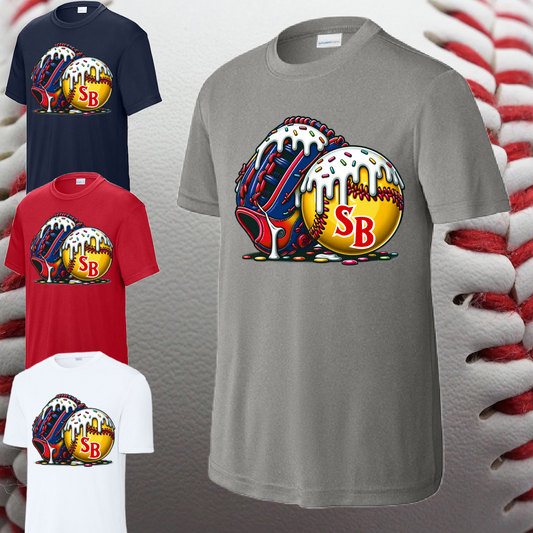 Saginaw Bay Riverdawgs SOFTBALL - Dri Fit Tee (Youth & Adult)