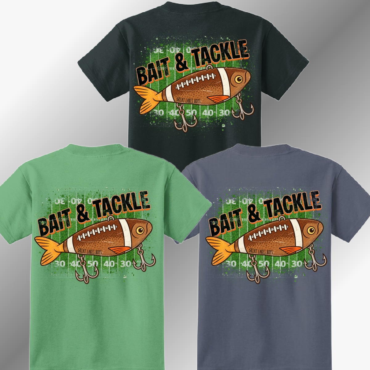 Great Lakes Boys - Bait & Tackle Beach Wash Tee (Youth & Adult)
