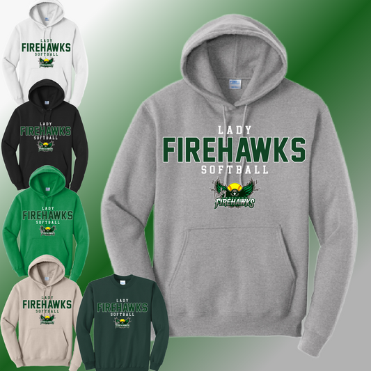 Lady Firehawks SOFTBALL - Basic Sweatshirt (Youth & Adult)