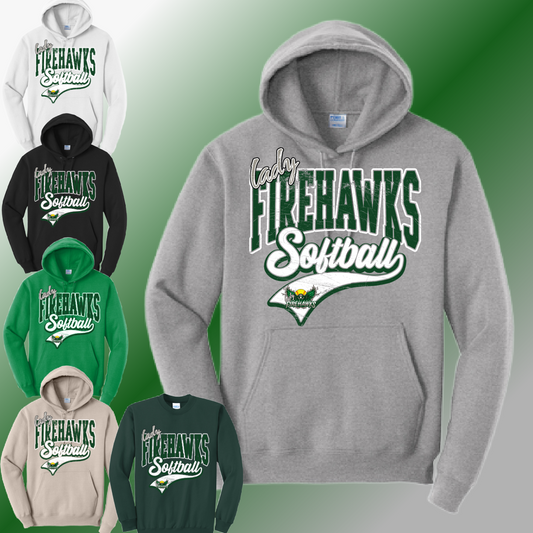 Lady Firehawks SOFTBALL - Basic Sweatshirt (Youth & Adult)