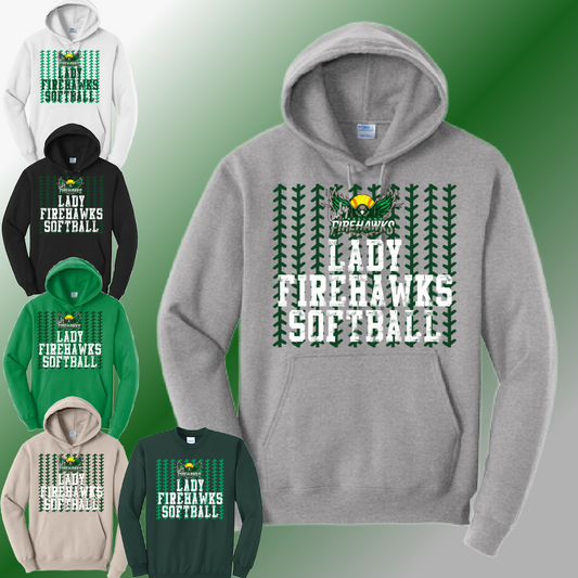 Lady Firehawks SOFTBALL - Basic Sweatshirt (Youth & Adult)