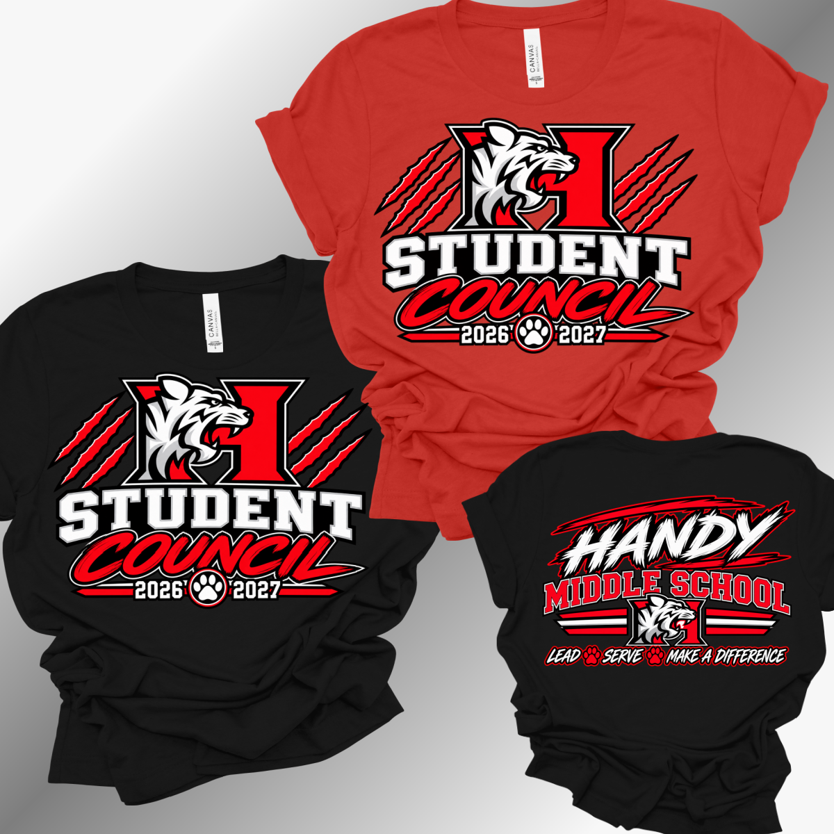 Handy Middle School - Student Council Tees & Hoodies