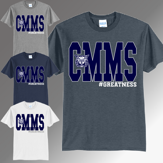 CMMS Bangor Bobcats Fundraiser - Basic Tee (Toddler, Youth & Adult)
