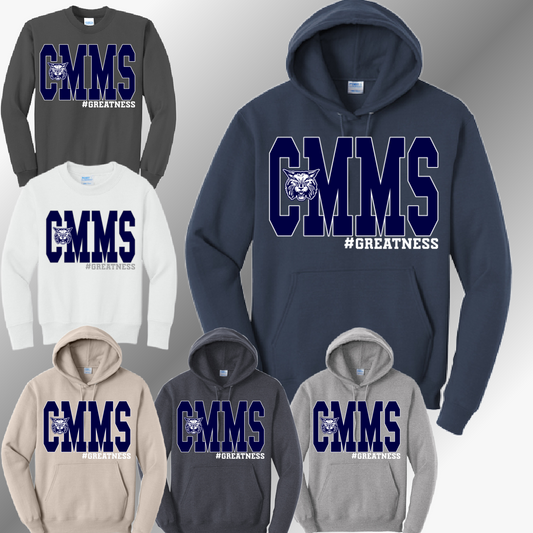 CMMS Bangor Bobcats - Basic Sweatshirt (Youth & Adult)