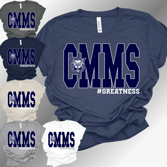 CMMS Bangor Bobcats Fundraiser - Bella Canvas Tee (Toddler, Youth, Adult)