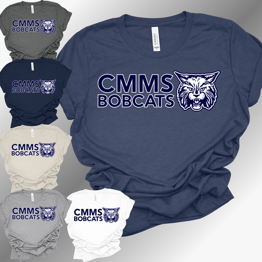 CMMS Bangor Bobcats Fundraiser - Bella Canvas Tee (Toddler, Youth, Adult)