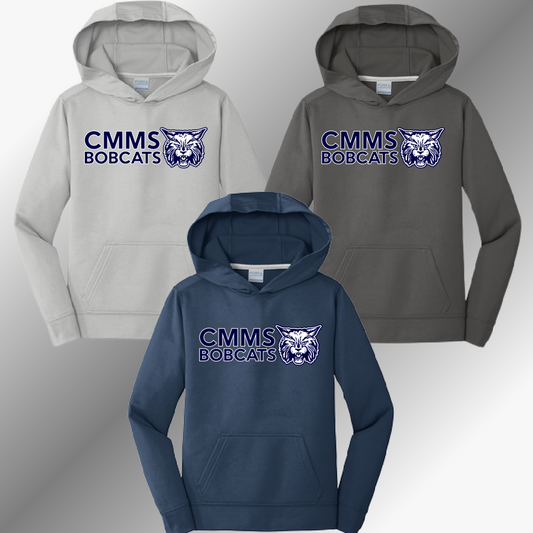CMMS Bangor Bobcats - Performance Hoodie (Youth & Adult)