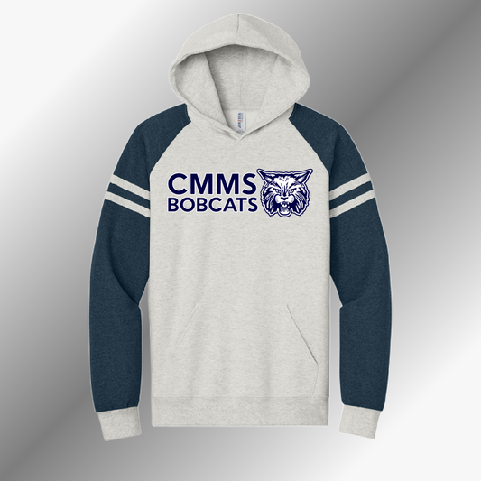CMMS Bangor Bobcats - Retro Varsity Hoodie (Adult)