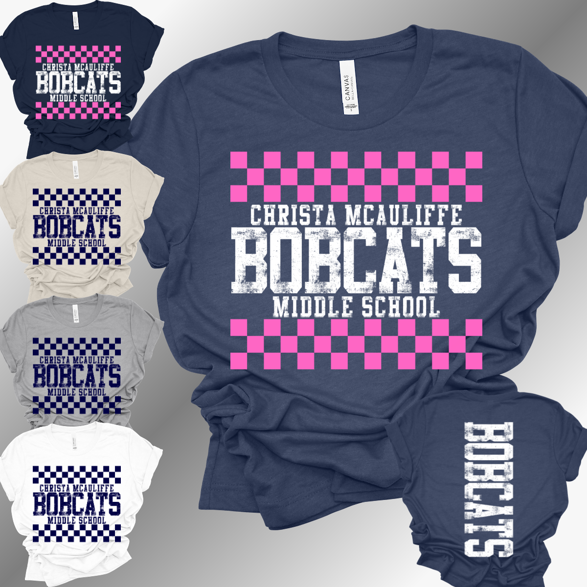 CMMS Bangor Bobcats Fundraiser - Bella Canvas Tee (Toddler, Youth, Adult)