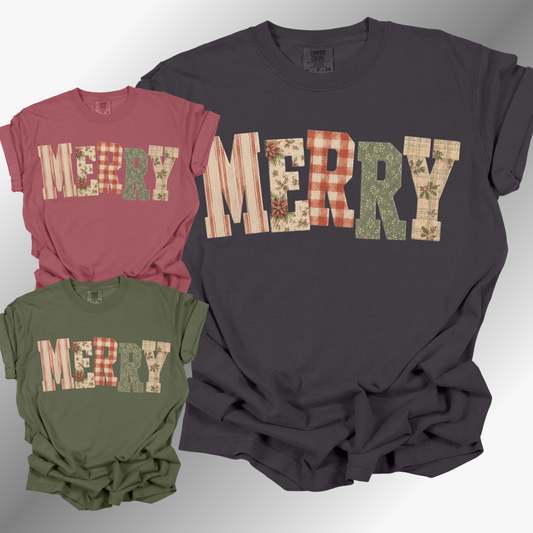 MERRY - Comfort Colors Tee