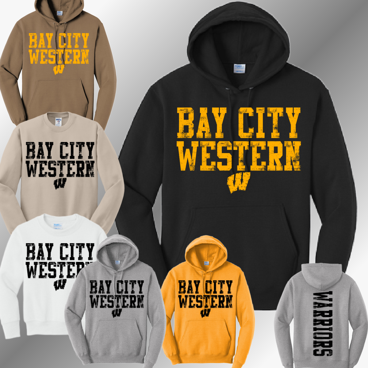 Bay City Western Warriors - Basic Sweatshirt (Youth & Adult)