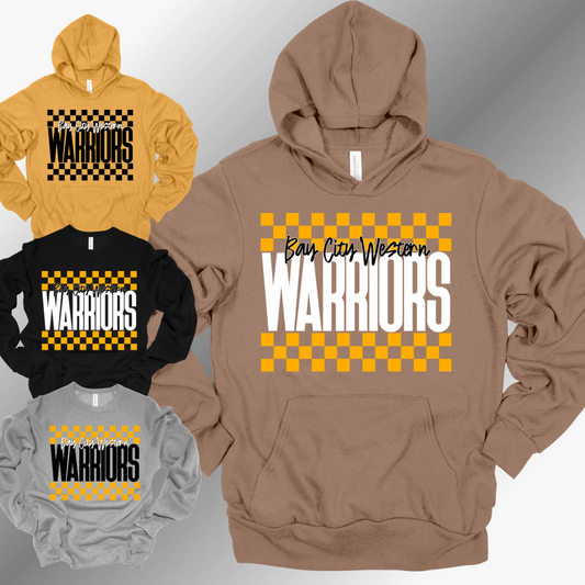 Bay City Western Warriors - Premium Bella Canvas Sweatshirt (Adult)